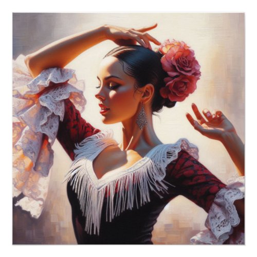 Danseuse Flamenco Photo Print