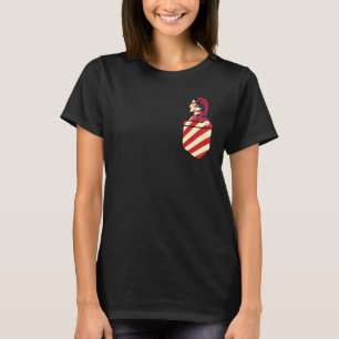 Dante Alighieri Famous Italian Writer In My Pocket T-Shirt