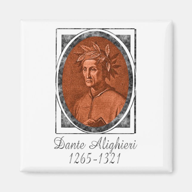 Dante Alighieri Magnet (Front)