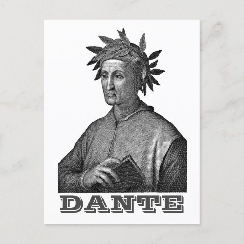 Dante Alighieri Postcard