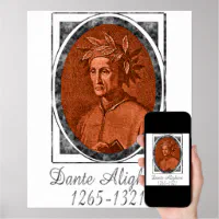 Dante Alighieri Poster Zazzle