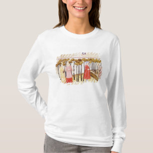 Dante and Virgil  at the Summit of Purgatory T-Shirt