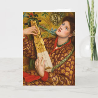 Dante Gabriel Rossetti - A Christmas Carol Holiday Card