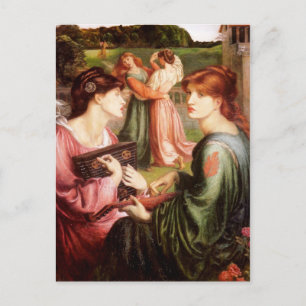 Dante Gabriel Rossetti Art Postcard