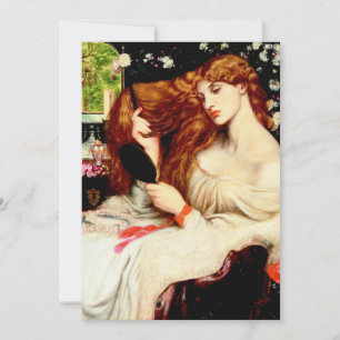 Dante Gabriel Rossetti - Lady Lilith Invitation