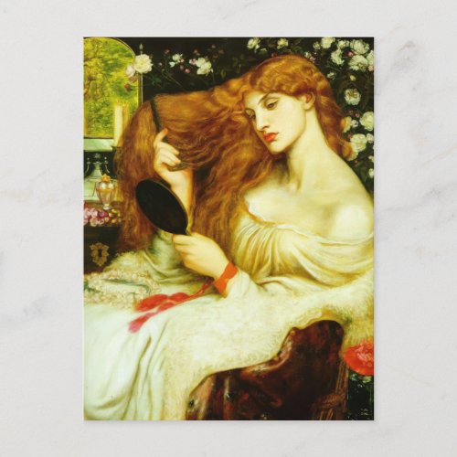 Dante Gabriel Rossetti_ Lady Lilith Postcard