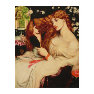 Dante Gabriel Rossetti Lady Lilith Wood Wall Art