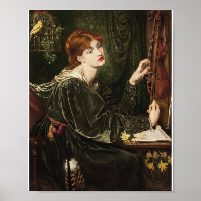 Dante Gabriel Rossetti - Veronica Veronese Poster (Front)