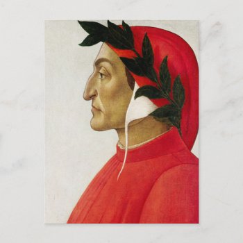 Dante Postcard by VintageSpot at Zazzle