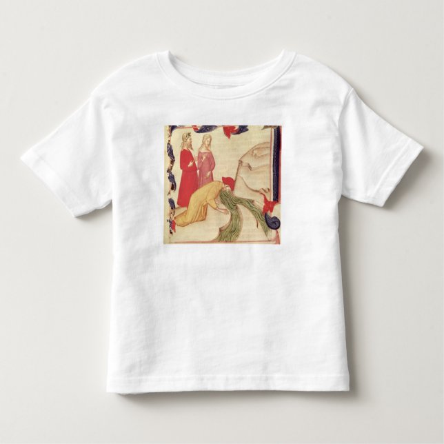 Dante purifying himself before entering toddler t-shirt (Front)