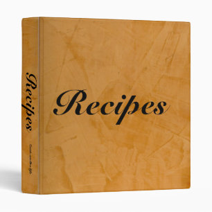 Dante Recipes Binder