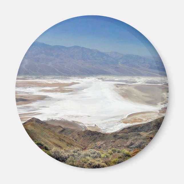 Dante S View Salt Flats Desert Death Valley Magnet (Front)