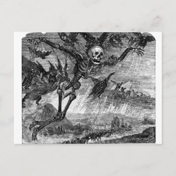 Dante's Death In The Sky Postcard by SpookyThings at Zazzle