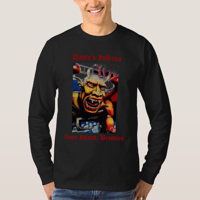 Dante's Inferno Adult Long-Sleeve T-shirt (Front)