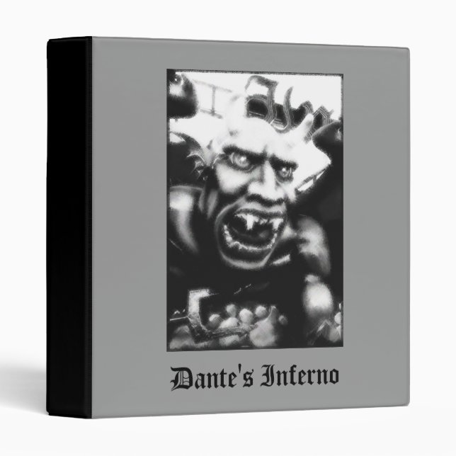 Dante's Inferno' Binder (Front/Spine)