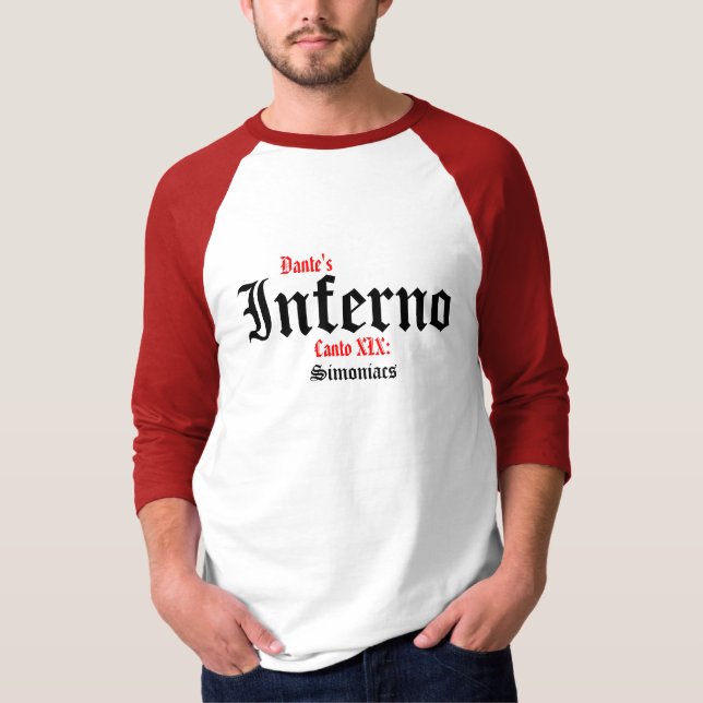 Dante's Inferno, Canto XIX Shirt (Front)