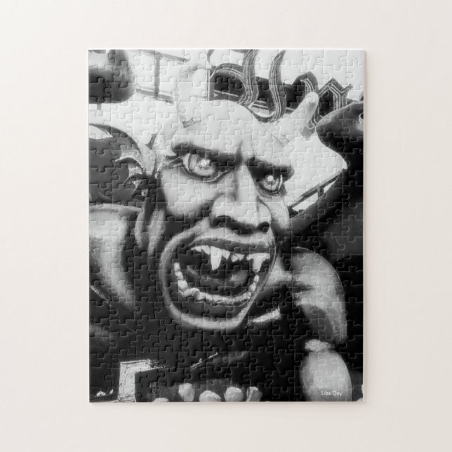 'Dante's Inferno Devil' Jigsaw Puzzle (Vertical)