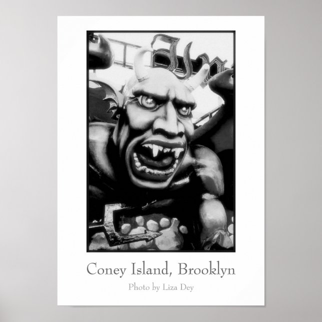 Dante's Inferno Devil Poster (Front)