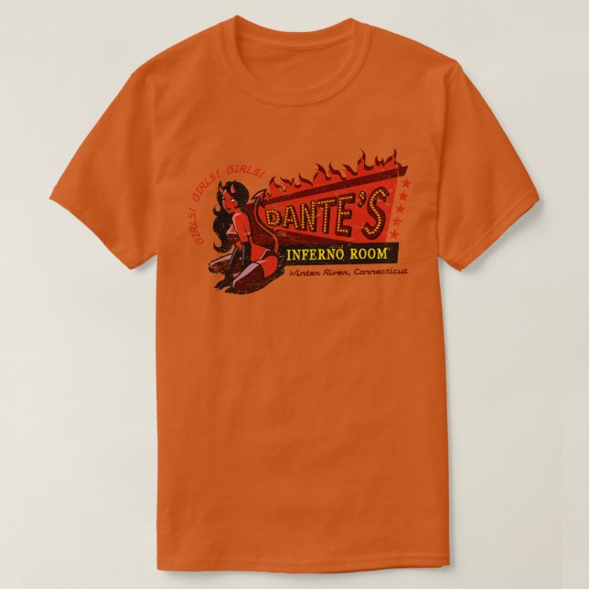 Dantes Inferno Room T-Shirt (Design Front)