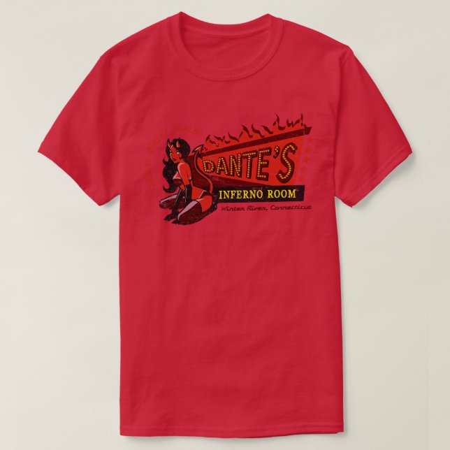 Dantes Inferno Room T-Shirt (Design Front)