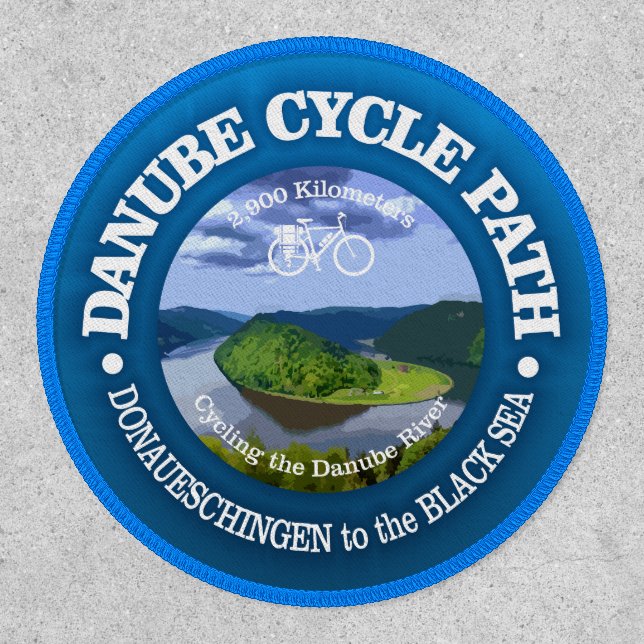Danube Cycle Path (cycling c) Patch (Front)
