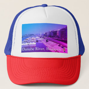 Danube River, Budapest, Hungary Trucker Hat