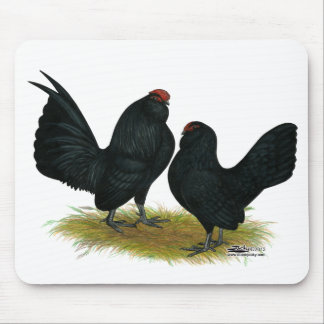 D'Anvers Black Bantams Mouse Pad