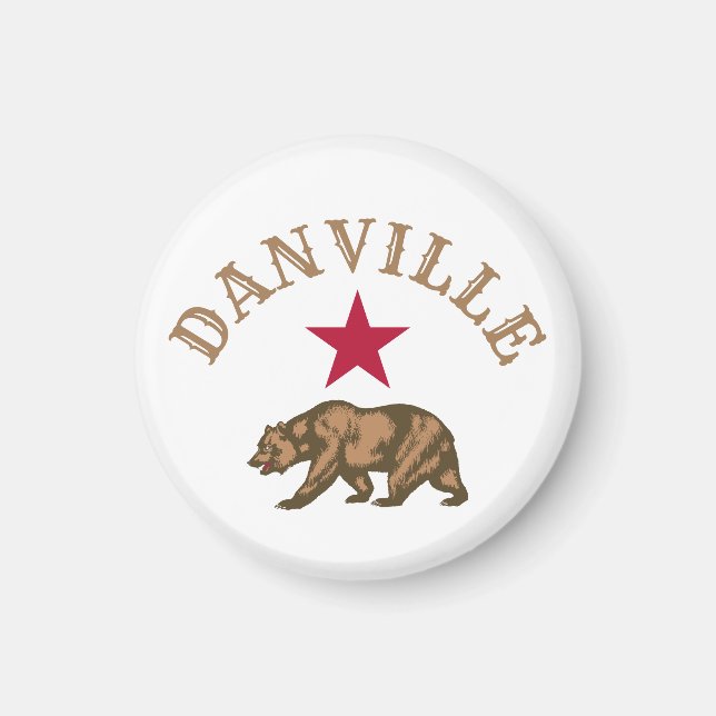 Danville, California Magnet (Front)