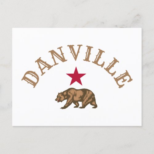 Danville California Postcard