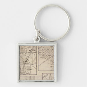 Danville, Shelbyville, Atlanta and Monticello Keychain