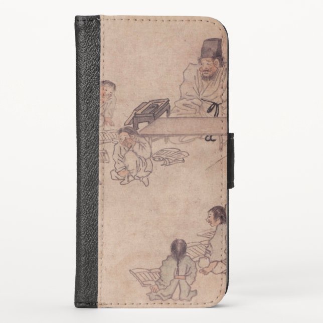 Danwon - Seodang - Korean School iPhone Wallet Case (Front)