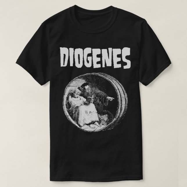 Danzigenes Diogenes of Sinope T-Shirt (Design Front)