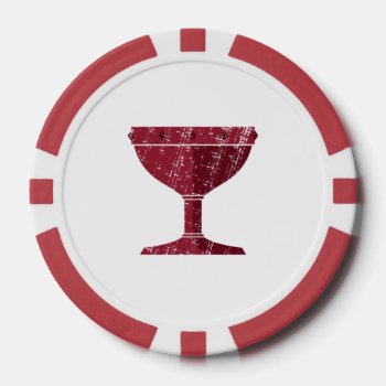 Daoc Albion Clay Poker Chips  Red Striped Edge Poker Chips by Dark_Age_of_Camelot at Zazzle