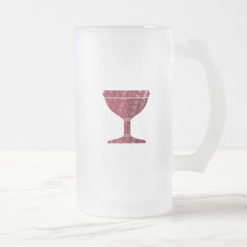 DAoC Albion Frosted Glass Mug 16oz