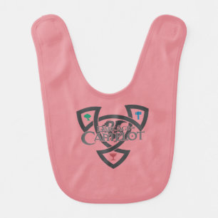 DAoC Knot Baby Bib - Girl