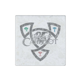 DAoC Knot Marble Stone Magnet