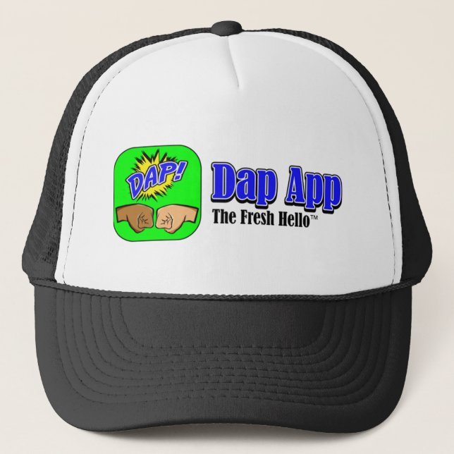 DAP APP TAGLINE TRUCKER HAT (Front)