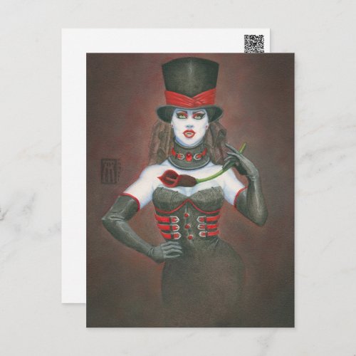 Daperyll Vampire Postcard