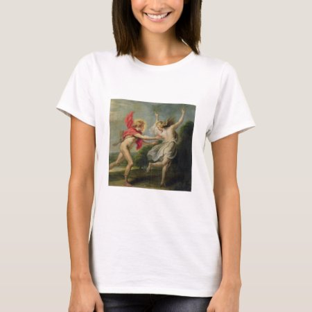 Daphne And Apollo (oil) T-shirt