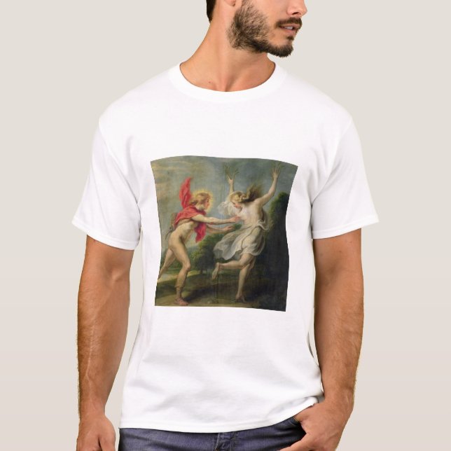 Daphne and Apollo (oil) T-Shirt (Front)