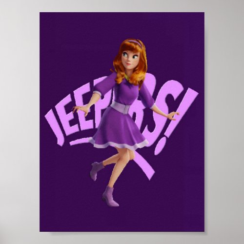 Daphne Blake Jeepers Scoob Poster