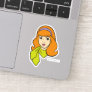 Daphne Close-up Sticker