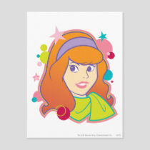 Daphne Groovy Graphic Postcard