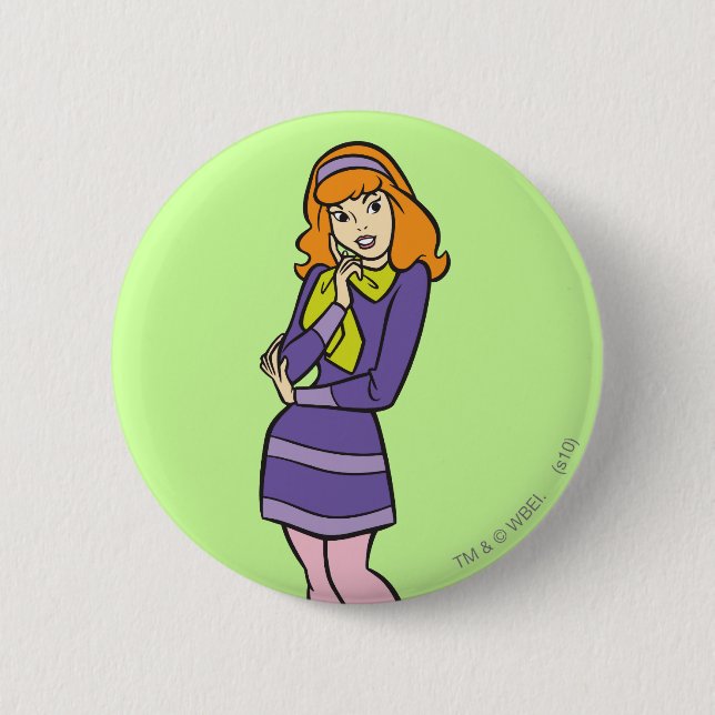 Daphne Wondering Button (Front)