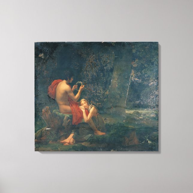 Daphnis and Chloe, 1824-25 Canvas Print (Front)