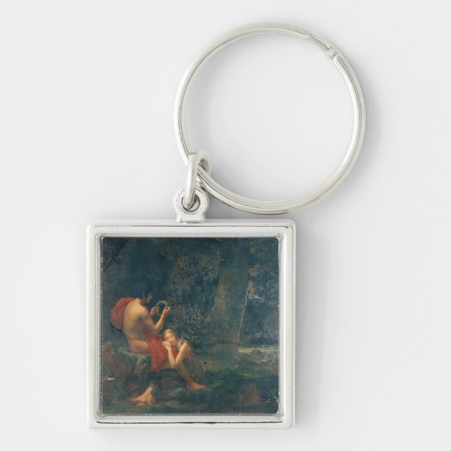 Daphnis and Chloe, 1824-25 Keychain (Front)