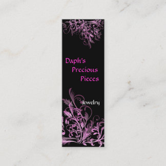 Daph's Precious Pieces Tag-custom design Mini Business Card
