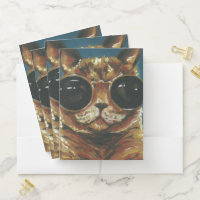 Dapper Animal | Kitty In Sunglasses