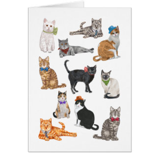 Dapper Cats Cards