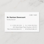 [ Thumbnail: Dapper, Conservative Business Card ]